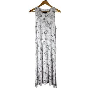 Donna Karan Soft Knit Midi Sleepwear Dress Size Medium Stretch